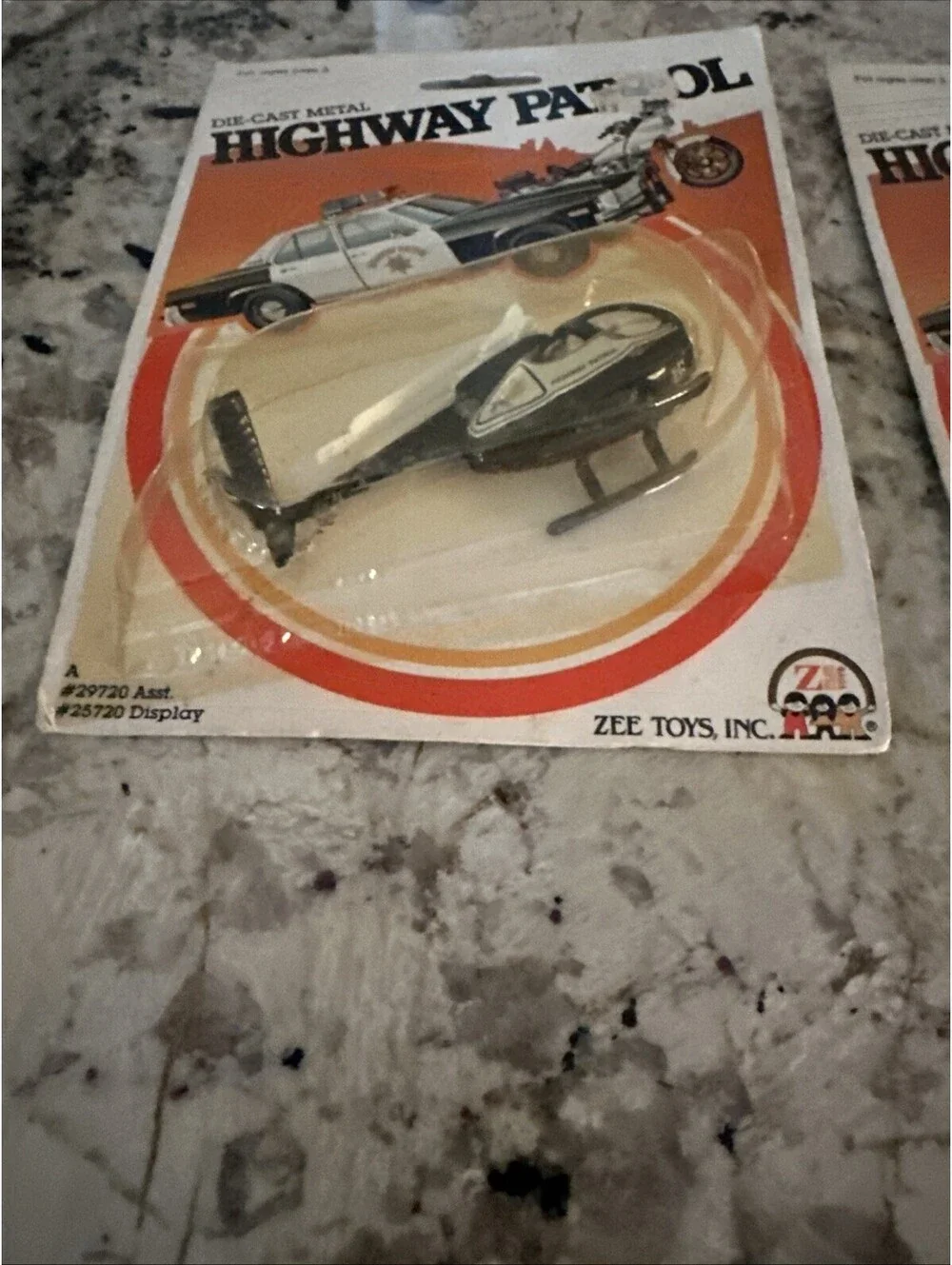 1982 ZEE TOYS Highway Patrol Diecast Helicopter & Tow Truck NEW